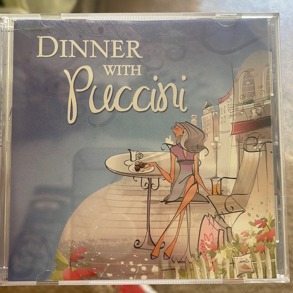Dinner with Puccini music CD